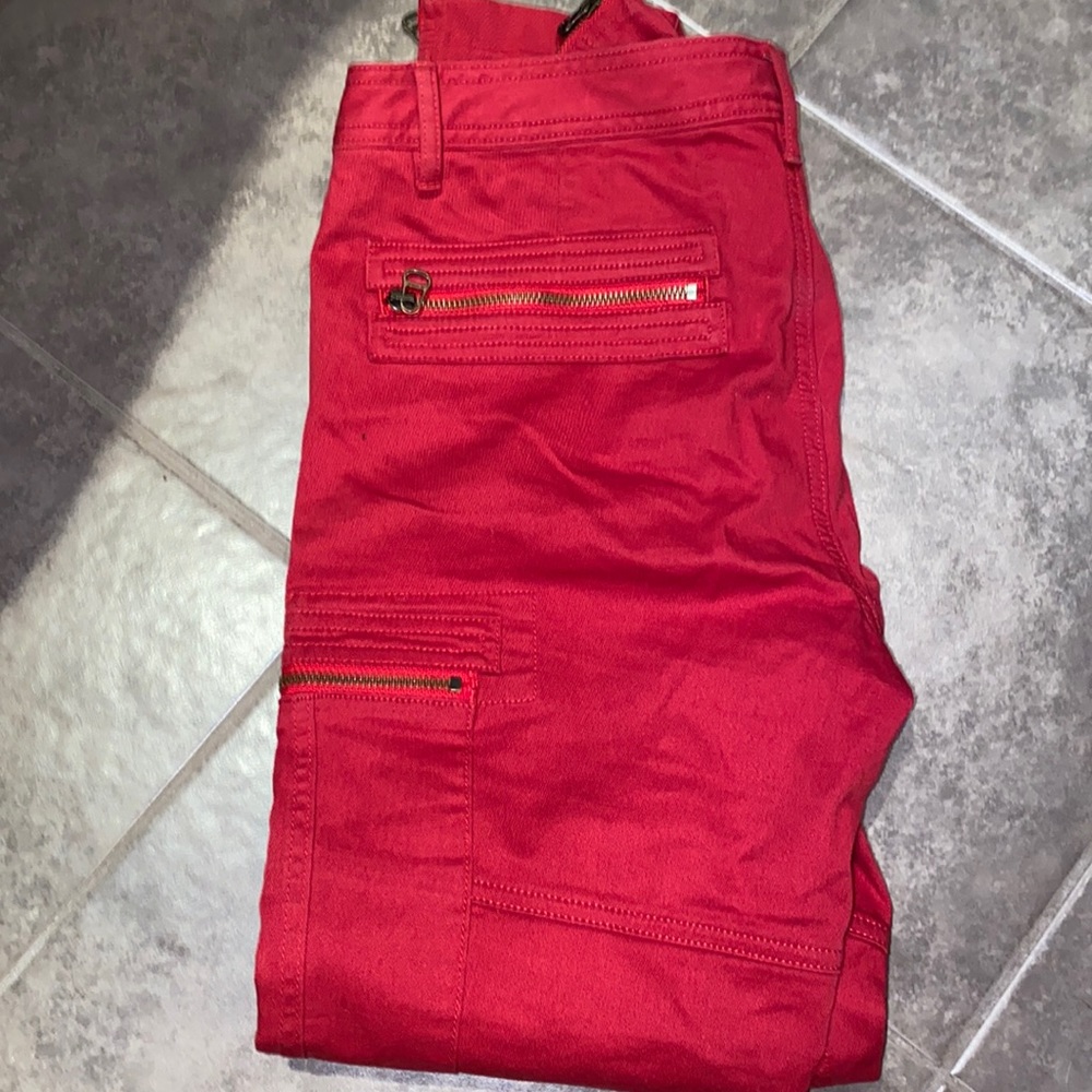 Womens polo skinny cargo pant